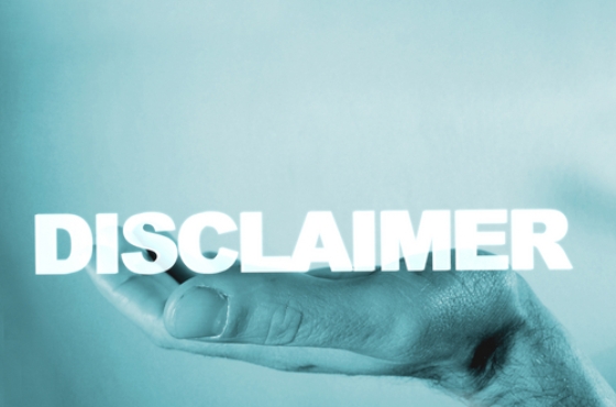 Disclaimer Disclaimer